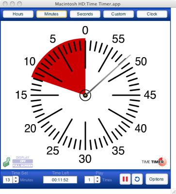 A screenshot of the Time Timer
