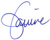 Janine's signature