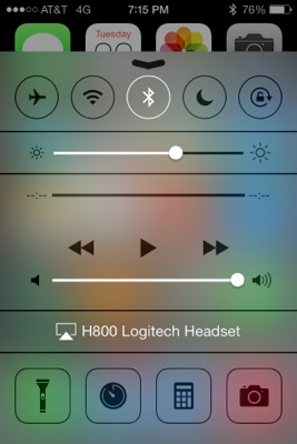 Control center makes iOS 7 worth the effort