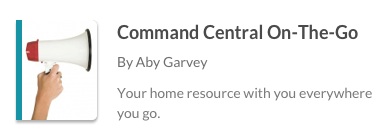 Command Central On-The-Go Springpad notebook