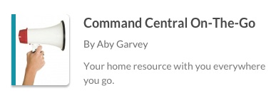 Command Central On-The-Go Springpad notebook