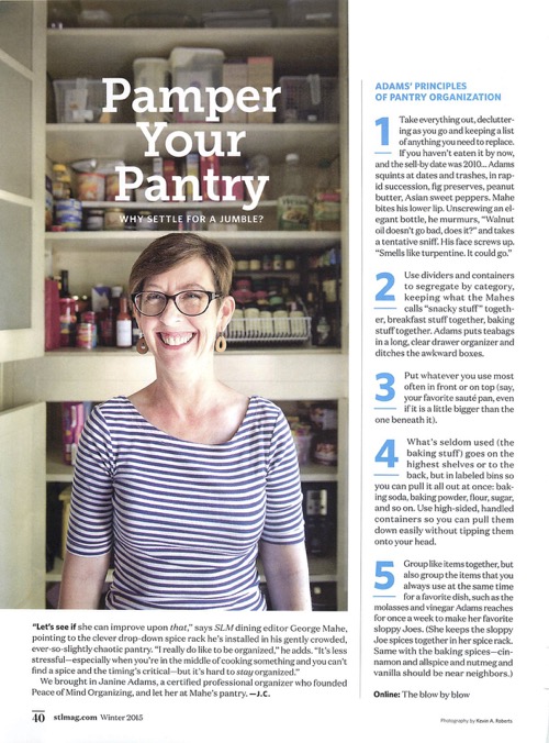 Pantry Organizing